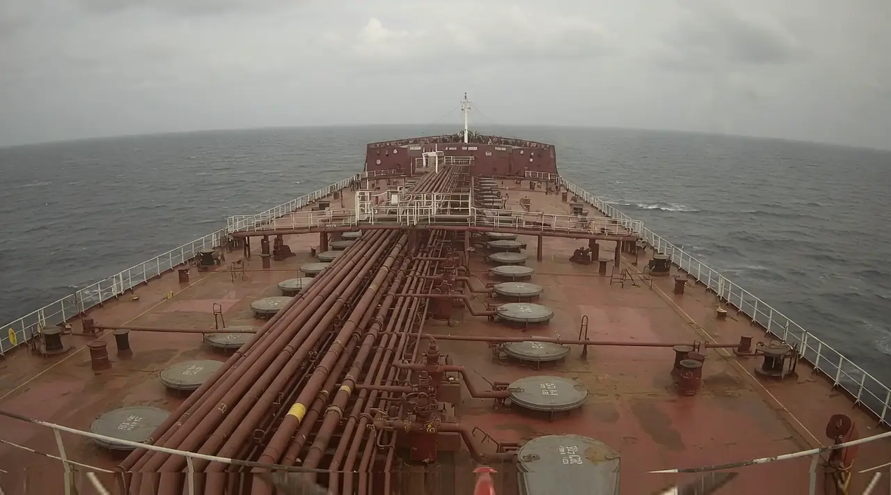 Still from Mooring deck aft on MV Atlantic