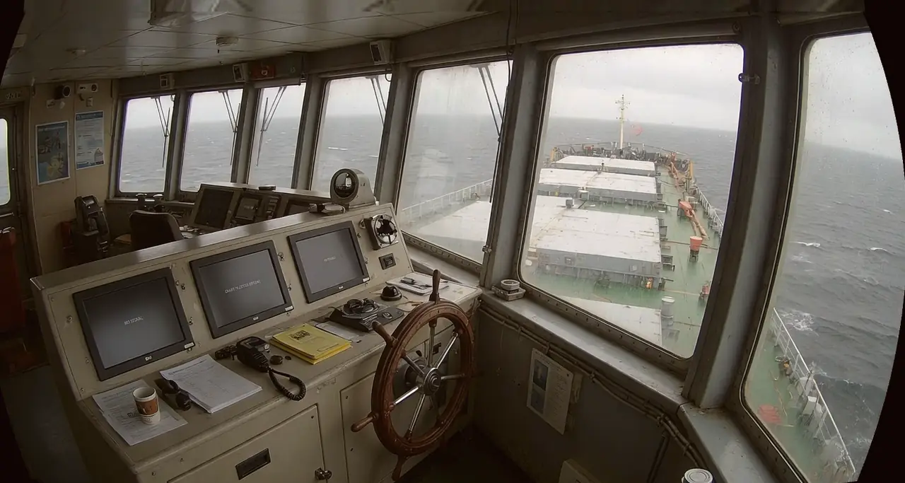 MV Dauntless Bridge